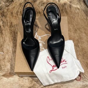 Christian Louboutin Apostropha Sling 80mm